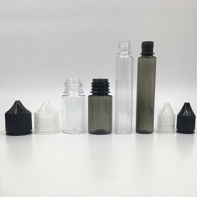 ई-तरल पारदर्शी स्क्रीन प्रिंटिंग के लिए ई तरल बोतल 30ml 1000ml