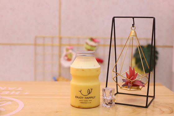 पारदर्शी बुलबुला चाय के जार 0.5 किलोग्राम क्षमता वाणिज्यिक जरूरतों के लिए