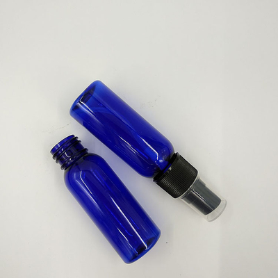 चिकनी सतह घरेलू पीईटी प्लास्टिक स्प्रे बोतल क्षमता 10ml 15ml 30ml 50ml 60m 70ml 100ml 200ml 500ml गोल