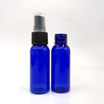 चिकनी सतह घरेलू पीईटी प्लास्टिक स्प्रे बोतल क्षमता 10ml 15ml 30ml 50ml 60m 70ml 100ml 200ml 500ml गोल