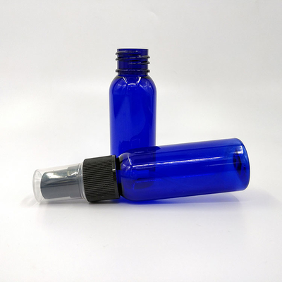 चिकनी सतह घरेलू पीईटी प्लास्टिक स्प्रे बोतल क्षमता 10ml 15ml 30ml 50ml 60m 70ml 100ml 200ml 500ml गोल