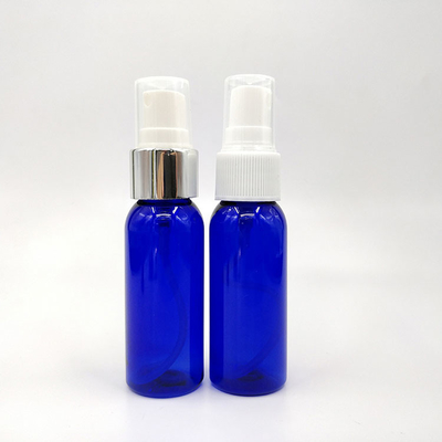 चिकनी सतह घरेलू पीईटी प्लास्टिक स्प्रे बोतल क्षमता 10ml 15ml 30ml 50ml 60m 70ml 100ml 200ml 500ml गोल