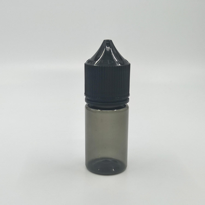पीईटी गोल ई तरल बोतल 10ml वाइपिंग के लिए पारदर्शी