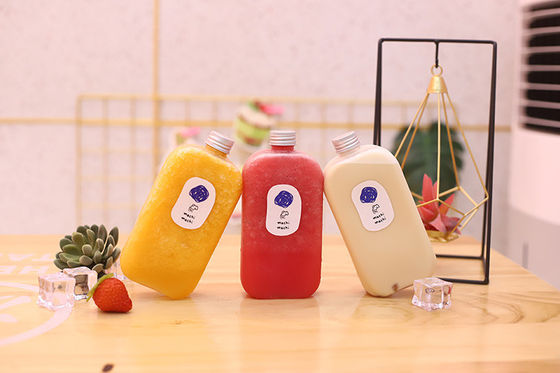 ग्राहक आवश्यकताओं के लिए चौकोर और गोल बबल टी जग