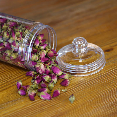 पारदर्शी पैकेजिंग समाधान के लिए कस्टम प्रिंटिंग पारदर्शी प्लास्टिक जार