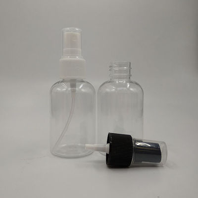 चिकनी सतह और क्षमता के साथ पीईटी स्प्रे बोतल 10ml 15ml 30ml 50ml 60ml 70ml 100ml 200ml 500ml