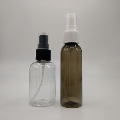 चिकनी सतह और क्षमता के साथ पीईटी स्प्रे बोतल 10ml 15ml 30ml 50ml 60ml 70ml 100ml 200ml 500ml