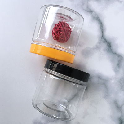 85 व्यास प्लास्टिक जार कंटेनर टिकाऊ और एल्यूमीनियम पन्नी सील के साथ सुरक्षित