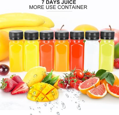 Premium Reusable Juice Shot Bottles Plastic Bottles for Selling Juice Bottles for Juice and Water with Competitive
