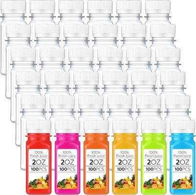 Premium Reusable Juice Shot Bottles Plastic Bottles for Selling Juice Bottles for Juice and Water with Competitive