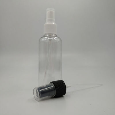 Transparent PET Plastic Spray Bottle in Green for Stylish and Versatile Packaging