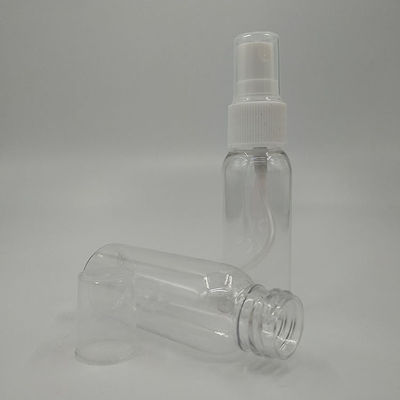 क्लासिक पीईटी प्लास्टिक स्प्रे बोतल, बड़ी क्षमता के साथ क्षमता 10ml 15ml 30ml 50ml 60ml 70ml 100ml 200ml 500ml