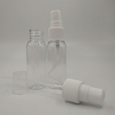 क्लासिक पीईटी प्लास्टिक स्प्रे बोतल, बड़ी क्षमता के साथ क्षमता 10ml 15ml 30ml 50ml 60ml 70ml 100ml 200ml 500ml