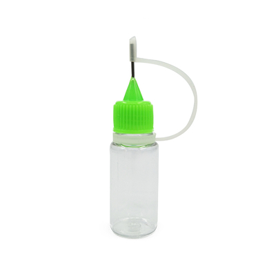 तरल पदार्थों के लिए पारदर्शी छोटी बोतलें क्षमता 10ml 15ml 30ml 40ml 60ml 80ml 100ml