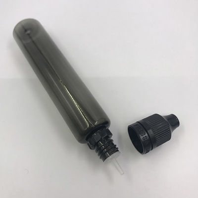 पारदर्शी ई तरल बोतल 18 मिमी गर्दन आकार और 10ml 15ml 30ml 60ml 80ml 100ml क्षमता के साथ