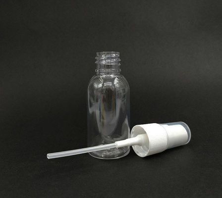 पीईटी सामग्री और पर्यावरण के अनुकूल छिड़काव के लिए गोल पीईटी स्प्रे बोतल