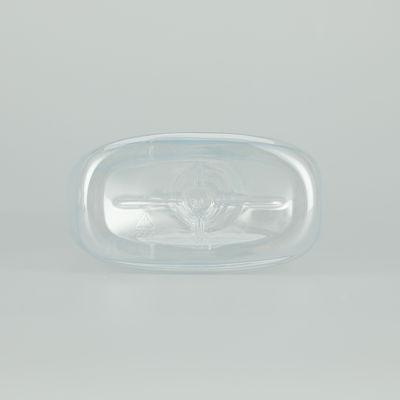 पुनर्नवीनीकरण योग्य सामग्री और स्क्रीन प्रिंटिंग सतह हैंडलिंग के साथ पीईटी पंप बोतल वितरित करना