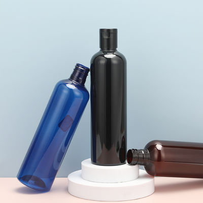 पंप कैप के साथ अनुकूलन योग्य रिफिल करने योग्य कॉस्मेटिक पीईटी बोतल