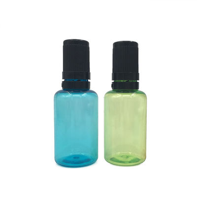 बाल प्रतिरोधी गर्दन प्रकार ई तरल बोतल 10ml 15ml 30ml 60ml 80ml 100ml ई-तरल के लिए
