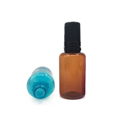बाल प्रतिरोधी गर्दन प्रकार ई तरल बोतल 10ml 15ml 30ml 60ml 80ml 100ml ई-तरल के लिए