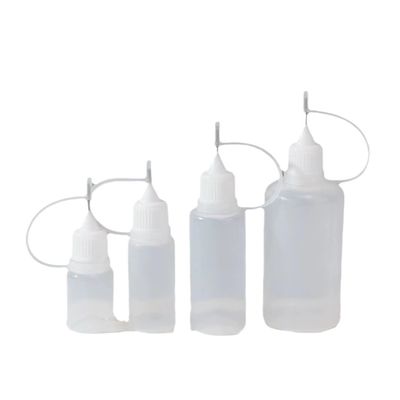 ई-लिक्विड पैकेजिंग के लिए पारदर्शी काले रंग में स्क्रू कैप ई-लिक्विड बोतल