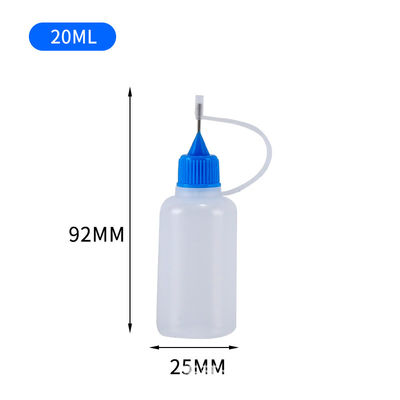 ई-लिक्विड पैकेजिंग के लिए पारदर्शी काले रंग में स्क्रू कैप ई-लिक्विड बोतल