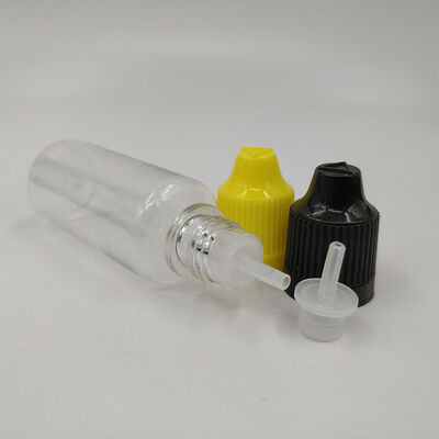 लिक्विड पैकेजिंग में सुरक्षा मानकों को पूरा करने और बच्चों के प्रतिरोधी बंद करने को सुनिश्चित करने के लिए डिज़ाइन की गई 18 मिमी लिक्विड गर्दन के आकार के लिए बाल प्रतिरोधी गर्दन प्रकार की बोतलें