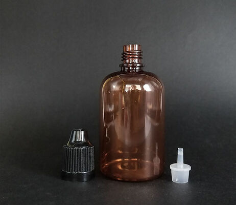 अनुकूलित ई तरल बोतल गोल शैली में 10ml 15ml 20ml 30ml 40ml 60ml 80ml 100ml आकार कई अनुप्रयोगों के लिए आदर्श