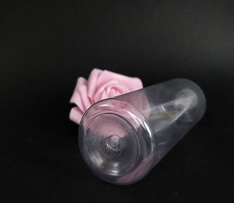 स्क्रीन प्रिंटिंग पारदर्शी गोल ई तरल बोतल वैप उद्योग में कस्टम लेबलिंग और पैकेजिंग समाधान के लिए उपयुक्त