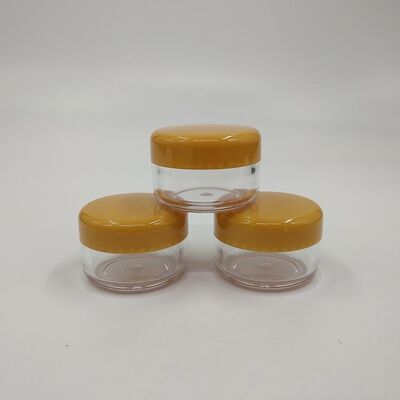 Smooth Surface Customized Plastic Beauty Jar Ideal Cosmetic Packaging for Skincare Creams Durable and Lightweight Design