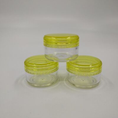 Smooth Surface Customized Plastic Beauty Jar Ideal Cosmetic Packaging for Skincare Creams Durable and Lightweight Design