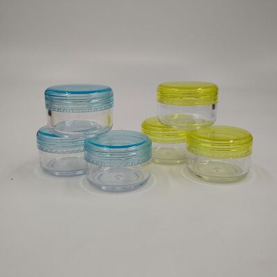 Smooth Surface Customized Plastic Beauty Jar Ideal Cosmetic Packaging for Skincare Creams Durable and Lightweight Design