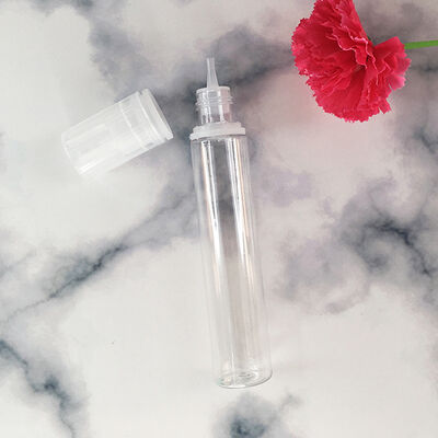 अनुकूलन मुद्रण रंग ई तरल बोतल के साथ पेंच टोपी सील प्रकार और स्क्रीन मुद्रण सतह हैंडलिंग ई जूस पैकेजिंग की पेशकश