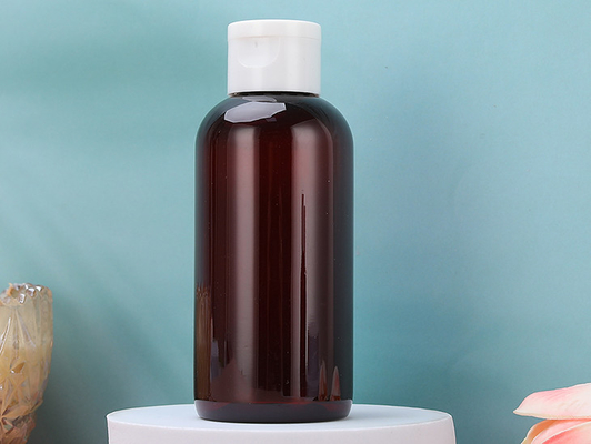 एचडीपीई कॉलर प्लास्टिक लोशन बोतलें लेबलिंग सतह हैंडलिंग और 250ml बोतल क्षमता के साथ