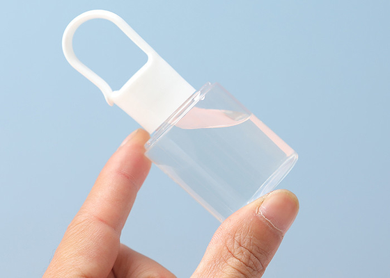 BPA मुक्त चाबी का गुच्छा निचोड़ बोतल 60ml 30ml यात्रा की बोतलें