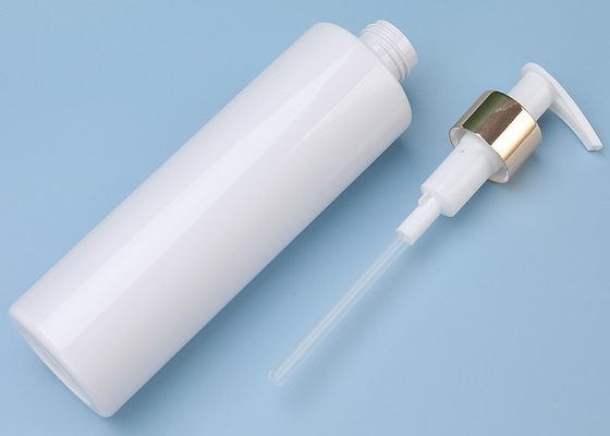 PETG 250ml व्हाइट लिक्विड डिस्पेंसर पंप बोतल 10oz/300ml