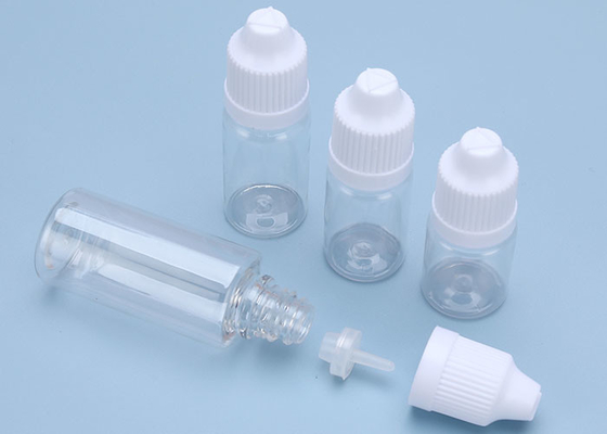 पीईटी ई तरल Vape तेल प्लास्टिक की बोतलें ड्रॉपर कैप्स के साथ 8ml