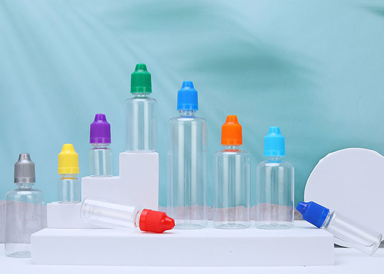 15ML 30ML 50ML पीईटी यूनिकॉर्न ड्रॉपर बोतल ई तरल बोतल