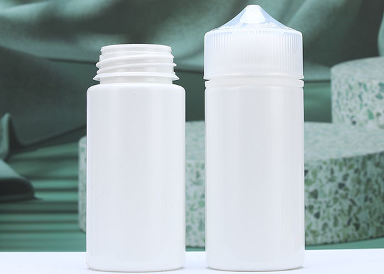 चाइल्डप्रूफ कैप के साथ 100ML 120ML E लिक्विड बोतल यूनिकॉर्न प्लास्टिक की बोतलें;