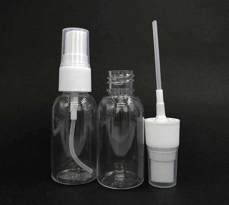 30ml 50ml 60ml 80ml 100ml 120ml 150ml 200ml 250ml 300ml 360ml गोल पीईटी प्लास्टिक मिस्ट स्प्रे बोतल