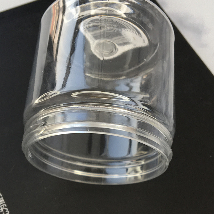 50Ml 100Ml 120Ml 150Ml 200Ml 4Oz कॉस्मेटिक जार साफ पालतू जानवर प्लास्टिक क्रीम जार प्लास्टिक ढक्कन के साथ