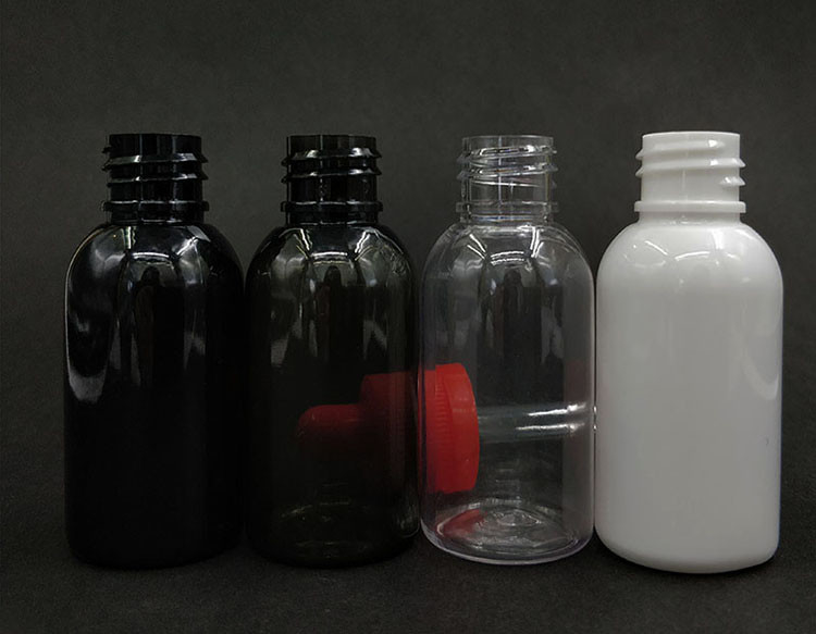 स्क्रू कैप ड्रॉपर बोतलें 10-120ml ग्लास पारदर्शी / अनुकूलित रंग