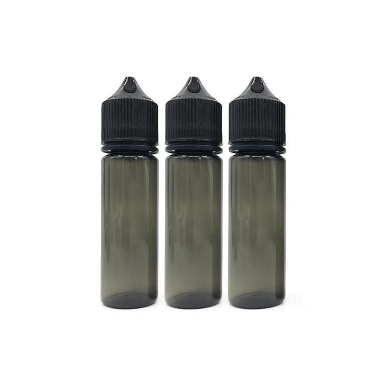 ई लिक्विड ड्रॉपर चब्बी गोरिल्ला बोतलें 10-100ml कस्टम लोगो प्रिंट और बाल प्रतिरोधी टोपी के साथ