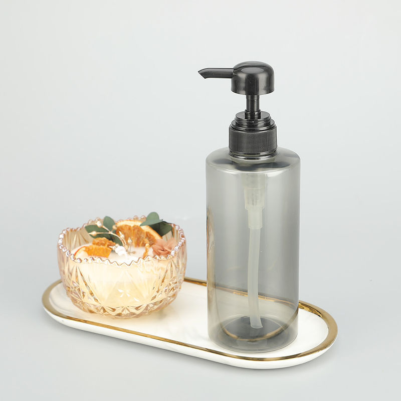 Pump Cap Countdown dispenser PET bottle equipped with dispensing function ensuring smooth liquid delivery and packaging operations