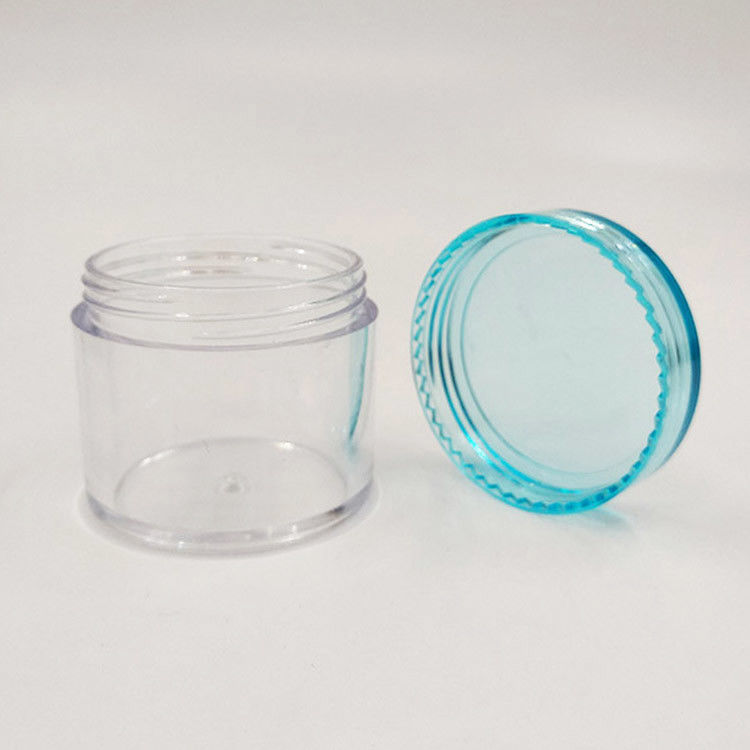 उच्च क्षमता कॉस्मेटिक प्लास्टिक धारक 10ml 15ml 30ml 60ml 80ml 100ml 120ml 150ml चिकनी सतह के साथ