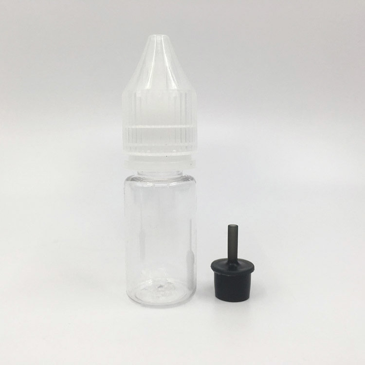 10ml 15ml 30ml 60ml 80ml 100ml बच्चों के लिए सुरक्षित गर्दन प्रकार और अनुकूलन मुद्रण रंग के साथ ई लिक्विड बोतल