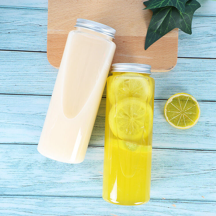 पेय कंटेनरों के लिए डिज़ाइन किए गए 120ml 250ml 350ml 500ml और 1000ml की कई क्षमताओं की पेशकश करने वाले मध्यम बुलबुला चाय जार