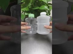 16 औंस 500 मिलीलीटर प्लास्टिक दूध चाय रस पेय बोतल खींचने के लिए रिंग कैप के साथ