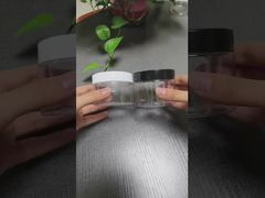 कॉस्मेटिक क्रीम जार खाली स्किनकेयर क्रीम पैकेजिंग कॉस्मेटिक जार सफेद ढक्कन के साथ