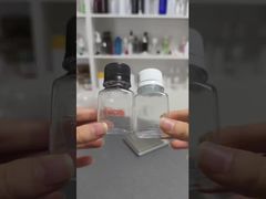 पारदर्शी प्लास्टिक पेय पीने की बोतलें दूध चाय जूस कंटेनर के साथ टोपी